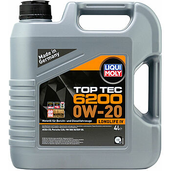 НС-синтетическое моторное масло Top Tec 6200 0W-20 - 4 л