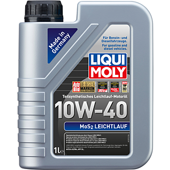 Полусинтетическое моторное масло MoS2 Leichtlauf 10W-40 - 1 л