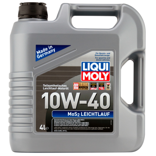 Полусинтетическое моторное масло MoS2 Leichtlauf 10W-40 - 4 л
